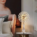 Axyaa Sun Flower Crystal Floor Lamp for Modern Home Decor