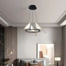 Axyaa Modern Magpie LED Chandelier for Living Room and Bedroom