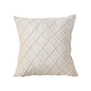Axyaa Floral Pillow Case: Light Luxury Embroidered Cushion Cover, 45x45cm