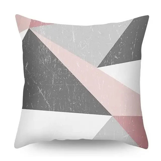 Rose Gold Geometric Pineapple Glitter Pillowcase - Axyaa Home Decor