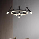 Axyaa Modern LED Chandelier Pendant Ceiling Light for Indoor Dining Room
