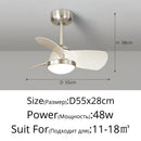 Modern Ceiling Fan with Lighting for Home, 48W Axyaa Bedroom Living Room Decor