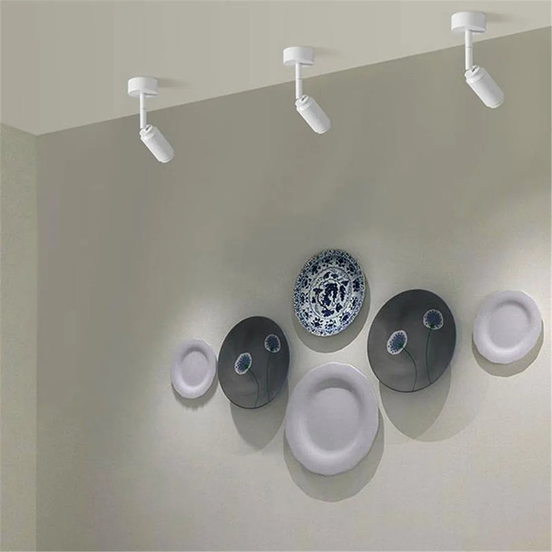 Axyaa Adjustable LED Ceiling Recessed Lamp with Multi Angle Track Lighting