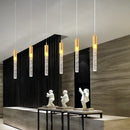 Axyaa Modern Crystal Staircase Chandelier Lighting for Restaurant and Corridors