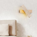 Axyaa Stone LED Wall Lamps - Adjustable Bedroom Bedhead Decor