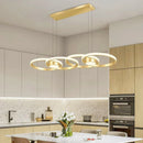 Axyaa Nordic Dining Room Pendant Lamp Indoor Ceiling Chandelier Lighting