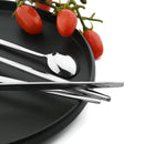 Axyaa 40Pcs Stainless Steel Cutlery Set for Dining and Kitchen