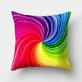 Axyaa Geometric Animal Rainbow Pillow Case for Home Decor 45X45CM