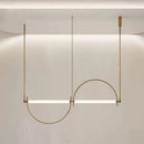Axyaa LED Chandelier Pendant Light for Home Office Dining Living Room