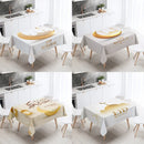 Elegant Ramadan Calligraphy Tablecloth by Axyaa