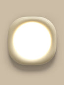 Axyaa Modern Minimalist Resin Cream Ceiling Light for Bedroom and Corridor