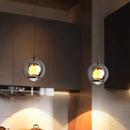 Axyaa Modern LED Pendant Chandeliers for Dining Room, Hanging Ceiling Lights for Indoor Lighting.
