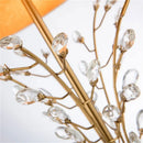 Axyaa Crystal Branch LED Desk Lamp - Modern & Decorative Lighting for Bedroom