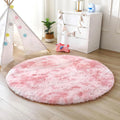 Axyaa Silky Soft Shaggy Area Rug for Living Room Bedroom Kids Nursery Mats