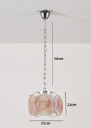 Axyaa Murano Glass Pendant Light for Home Decor