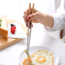 Axyaa Stainless Steel Wooden Cutlery Set