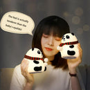 Axyaa Panda Night Light Touch Lamp for Kids Bedside Decor