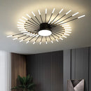 Axyaa LED Chandelier Lights: Modern Lighting for Living Kids Room Bedroom Hall