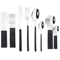 Axyaa Stainless Steel Dinnerware Set - Knife Fork Spoon Flatware Tableware