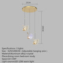 Axyaa Swan Acrylic LED Pendant Chandelier for Home and Restaurant Lighting