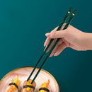 Axyaa Non-slip Reusable Chopsticks Set - Portable Healthy Tableware