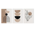 Axyaa Geometric Abstract Canvas Print Wall Art for Modern Home Decor