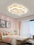 Axyaa Star & Cloud Ceiling Light: Modern Minimalist LED Fixture for Kids' Study and Bedroom