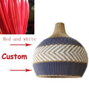 Axyaa Rattan Pendant Lights: Chinese Style Luminaire for Dining, Restaurant
