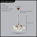 Axyaa Glass Ball Ceiling Chandelier for Modern Room Decor