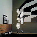 Axyaa Orbital Floor Lamp: Stylish Acrylic Shade, Modern Design for Living Room, Bedroom & Office