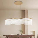 Axyaa Modern Acrylic Pendant Light Chandeliers LED - Indoor Staircase Hanging Lamp