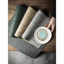 Axyaa Leather Dining Table Mat: Waterproof, Heat Resistant Insulation for Home Dining