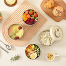Axyaa Insulated Stackable Lunch Container Set for Adults and Kids