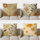 Bohemian Tree & Circle Pattern Pillow Cover by Axyaa