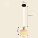 Axyaa Marble Pendant Light: Nordic Style LED Fixture for Home Decor, Dining Room, Bedroom