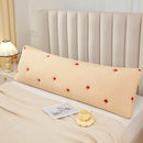 Axyaa Class A Embroidered Padded Double Pillowcase Twin Pack