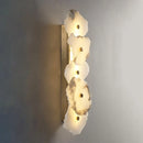 Axyaa Marble Wall Lamp: Modern Stone Light for Living Room and Hallway
