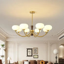 Axyaa Retro Style Luxury Chandelier Living Room Lamp for Atmosphere in Bedroom and Dining Room