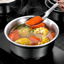 Axyaa Stainless Steel Rice Soup Bowl Set for Kitchen Utensils