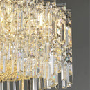 Axyaa Modern Crystal LED Chandeliers in Chrome/Gold for Elegant Decor