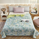 Axyaa Cool Silk Hyaluronic Acid Summer Quilt - Knitted, Printed, Comfortable, Breathable