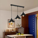 Axyaa Minimalist Retro Industrial Chandelier for Restaurant, Bar, Kitchen, and Coffee Shop