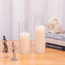 Axyaa Hurricane Glass Candle Holder Shade Clear D10xH20cm