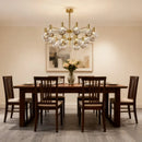 Axyaa Nordic Mocha Pendant Lights: Modern Molecular Design for Luxury Decor