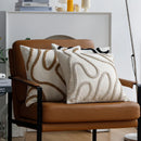 Luxury Chenille Pillow Cover 45x45cm for Living Room Sofa Decor by Axyaa
