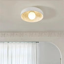 Axyaa Modern Resin Ceiling Chandelier, LED Bedroom Lighting Fixture for Corridor, Balcony, Cloakroom, and Porch