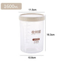 Axyaa Food Storage Can with Spoon - Moisture-proof & Leak-proof Fresh-keeping Tube