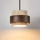 Axyaa Walnut LED Pendant Kitchen Island Light Bar Restaurant Fixture