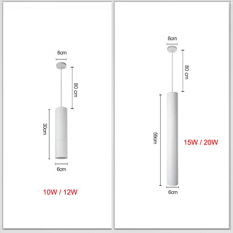 Axyaa Modern LED Pendant Lights: Stylish Lighting for Home and Commercial Spaces