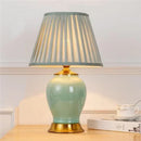 Axyaa Ceramic Table Lamp, Contemporary Design for Living Room and Bedroom